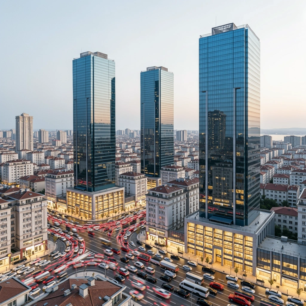 Istanbul Financial District View